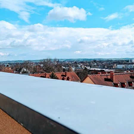 Rooftop Art Apartment, E-Roller,Ausblick,Wlan,Tv Хемніц Екстер'єр фото