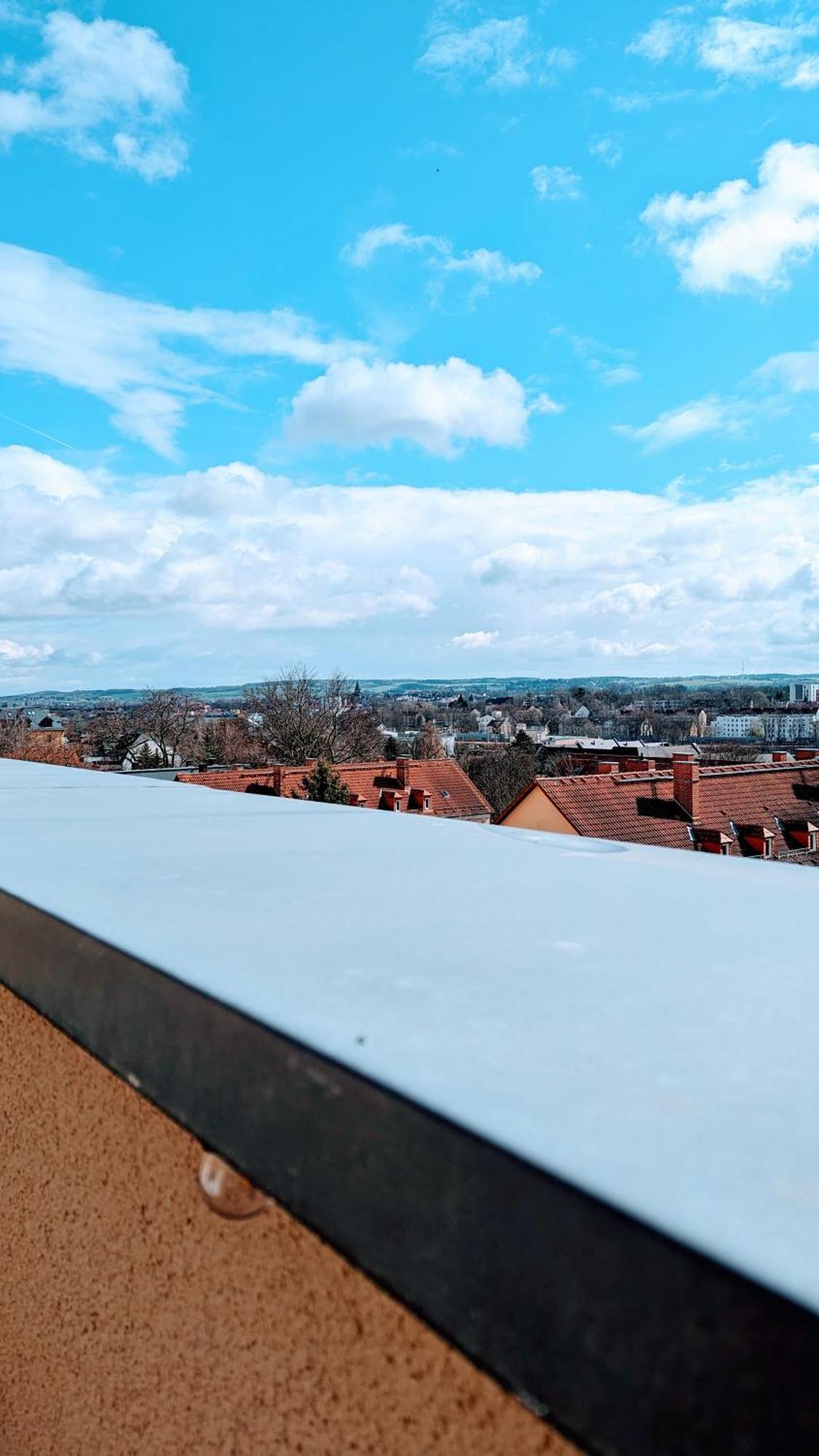 Rooftop Art Apartment, E-Roller,Ausblick,Wlan,Tv Хемніц Екстер'єр фото