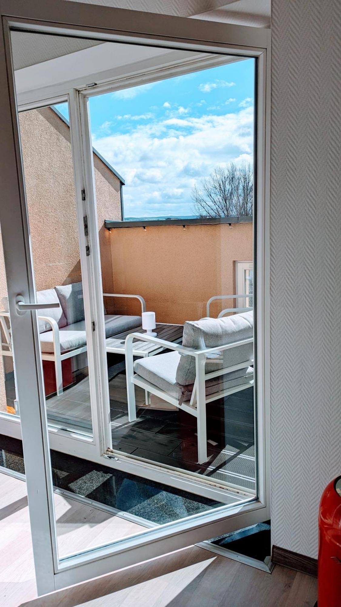 Rooftop Art Apartment, E-Roller,Ausblick,Wlan,Tv Хемніц Екстер'єр фото