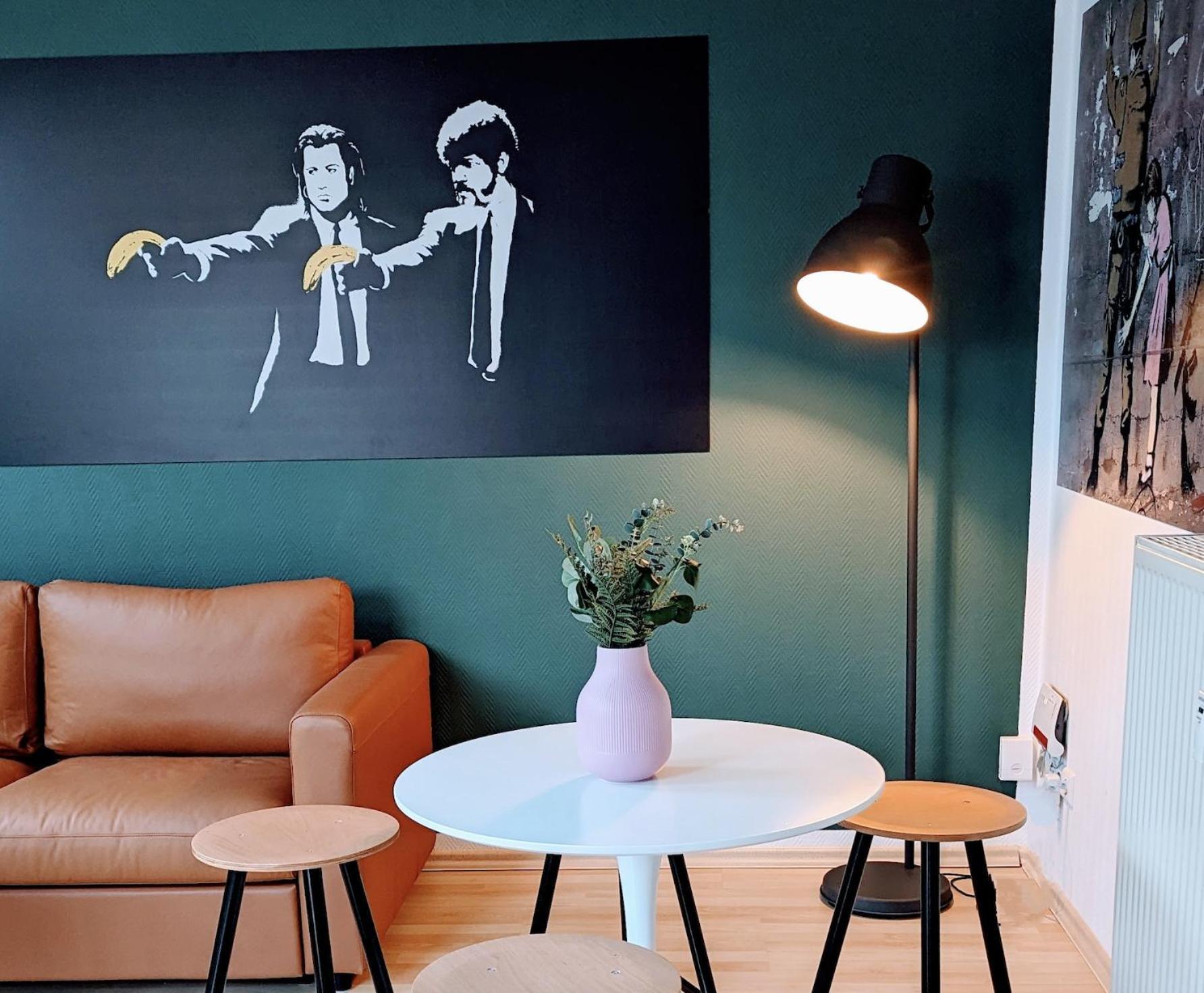 Rooftop Art Apartment, E-Roller,Ausblick,Wlan,Tv Хемніц Екстер'єр фото