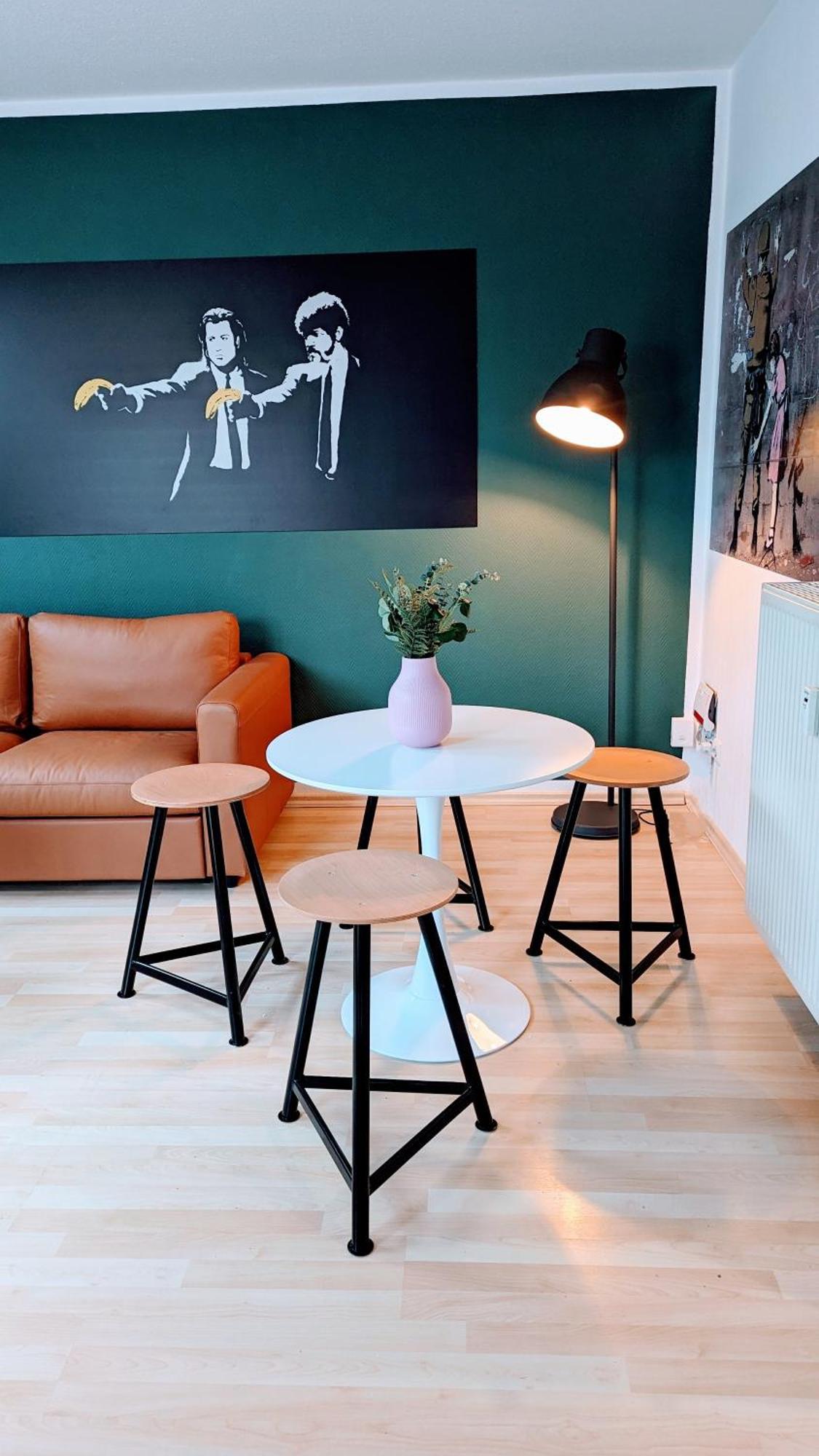 Rooftop Art Apartment, E-Roller,Ausblick,Wlan,Tv Хемніц Екстер'єр фото